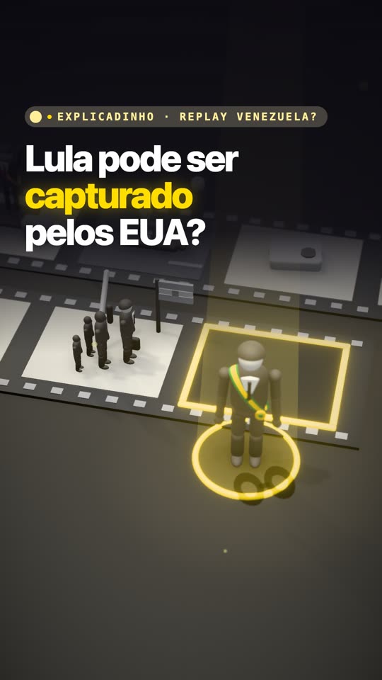 Capa do Explicadinho: Lula pode ser capturado pelos EUA?