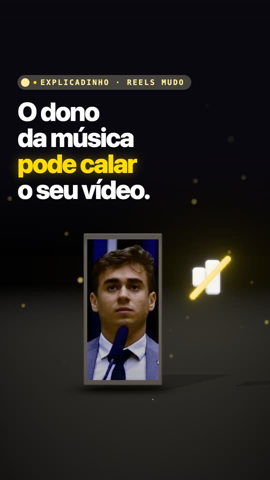 Capa do Explicadinho: O dono da música pode calar o seu vídeo.