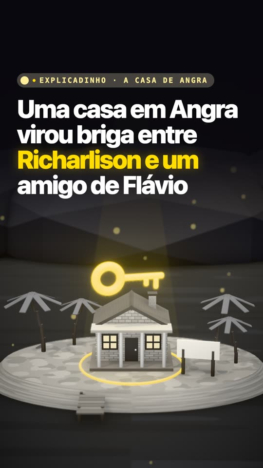 Capa do Explicadinho: Uma casa em Angra virou briga entre Richarlison e um amigo de Flávio